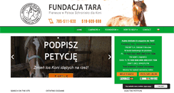 Desktop Screenshot of fundacjatara.info